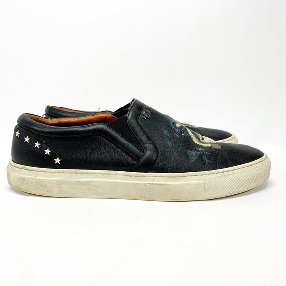 Givenchy Other - GIVENCHY Rottweiler Slip-On Sneakers Black Leather